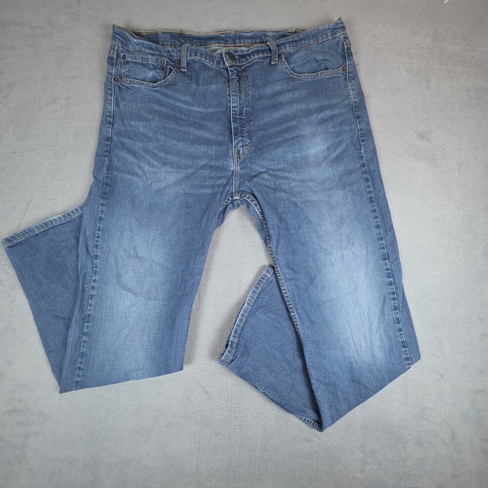 Levi’s 505 Regular Fit Jeans Men’s 42x32 Blue Denim Straight Leg Classic